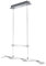 Trio Leuchten LED Pendelleuchte Stakkato 377310307, Metall Nickel matt, 3x 4.5 Watt