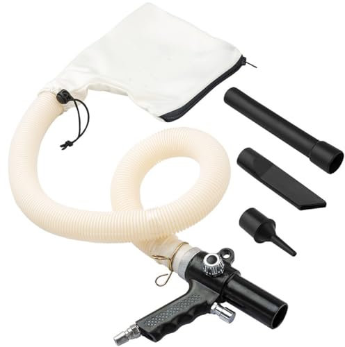 Ar Aspirador de Aire Comprimido y Soplador Neumático SIO con Accesorios – Doble Función Aspirar y Soplar – Potente, Compacto y Profesional para Taller y Limpieza Industrial