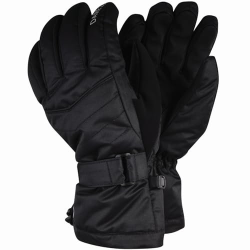 Dare 2b Damen Dignity Waterproof & Breathable Padded Ski & Snowboard Mitt with Gripped Palm and Thumb Handschuhe, Schwarz, m