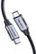 LENTION USB C 3.1 Gen 2 Cable 1M, 100W de carga rápida y transferencia de video 4K / 60Hz Compatible con el nuevo MacBook Pro/iPad Pro/Mac Air, Samsung Galaxy Note, más - Gris espacial
