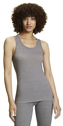 Falke Women's Wool-Tech Light Sleeveless Sports Functional Shirt Thermoregulating for Hot and Cold Weather Breathable Climate-Regulating Odour-Neutralising Wool Functional Yarn 1 piece