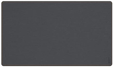 Rhodia 194267C - Schreibunterlage Rhodiarama 80x40 cm, flexibel, aus Kunstleder, ideal für Home Office, 1 Stück, Titanium