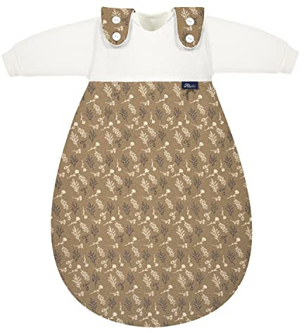 4-Jahreszeiten Schlafsack Baby-Mäxchen® (3-Tlg.) - Farbe: Plaza Taupe - Größe: 74/80