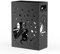 Mango Steam Raining Cats Umbrella Holder Stand for Home or Office Entryways ( Black, Square)