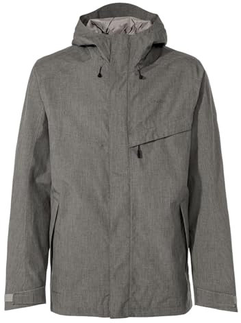 VAUDE Regenjacke – Rosemoor Jacket II, Regenjacke Herren wasserdicht und atmungsaktiv, funktionale 2-Lagen Outdoorjacke, Wassersäule 10.000 mm, Übergangsjacke oder Fahrradjacke