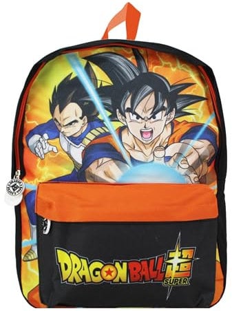Dragon Ball Z Rucksack für Jungen, Design Goku Schulrucksack, Jugendrucksack, Reiserucksack, Geschenk für Kinder und Jugendliche