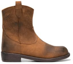 Conguitos - Stivali stile cowboy, Marrone Tan, 28 EU