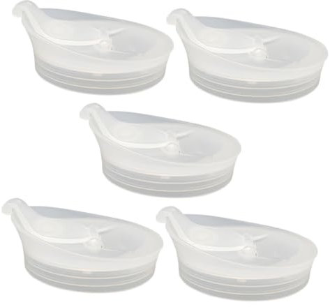 ABOOFAN Robusto E Facile Da Usare - Coperchio Per Brocca Dacqua in Plastica Da 5 Pezzi Per La Sostituzione E Lora Del Tè Quotidiana