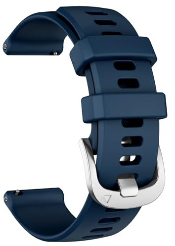 MYSNBKN Bracelet pour Garmin Venu 3/Venu 2/Vivoactive 4/Forerunner 265/Forerunner 255, 22mm Replacement Strap Soft Silicone