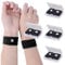 Akupressurband, 4 Paar Akupressur Armband Gegen Übelkeit, Akupressurband Schwangerschaft, Anti-Übelkeitsband Fürs Handgelenk &seekrankheit, Autokrankheit, Elastische Bänder, Schwarz