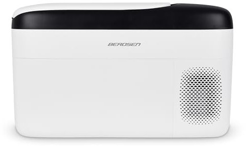 Berdsen Kompressor Kühlbox Auto Camping Gefrierbox Kühlschrank Für Auto LKW Boot Elektrisch Kühlung Bis -20°C Mit Wärmefunktion Bis 20°C 12V 24V 100-240V Energiesparend 21L