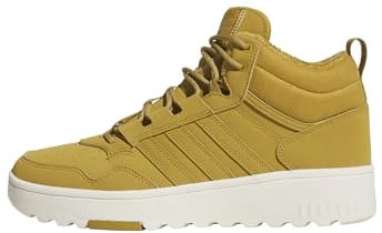 adidas Unisex Hoops 4.0 MID Shoes, Preloved Bronze/Off White/Off White, 44 EU