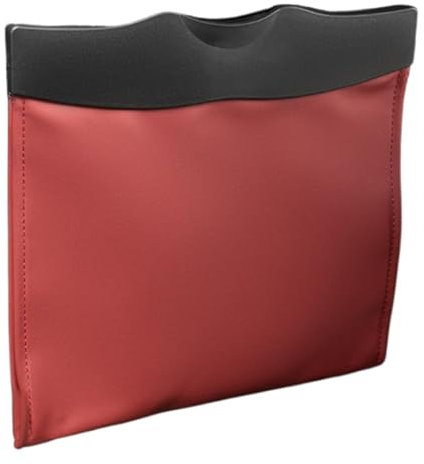 Cubo de basura para coche - Cubo de basura para coche con LED | Cubo de basura para coche | Contenedor de basura para bolsa de basura para coche hermético con cierre magnético para