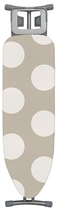 Bügelbrettbezug 120X40 Khaki Beige Mit Wärmereflexion Und Schnellbügelfunktion, bezug bügelbrett Ausgestattet Mit Zugseil Und Polsterung, Hitzebeständig,Waschbar