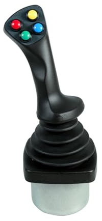 KOROBIE Joystick Industriel SMC82A87, poignée spéciale for bulldozers, niveleuses et véhicules de Machines de Construction(Can DC24V)