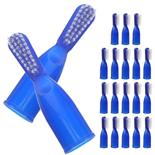 Yardwe 20Pcs Portable Mini Toothbrushes with Ergonomic Grip Large Head for Teeth Cleaning Compact Design for Prison Inmates Oral Care Essentials