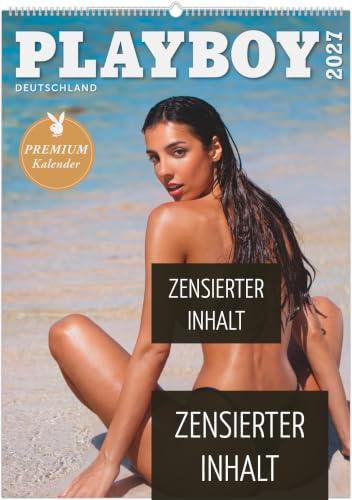 PLAYBOY Premium 2027: Wandkalender 50x70 cm mit 12 ästhetischen Aktfotografien, sprachneutralem Kalendarium und Spiralbindung | Wandkalender 50x70 cm mit 12 ästhetischen Aktfotografien, sprachneutralem Kalendarium und Spiralbindung