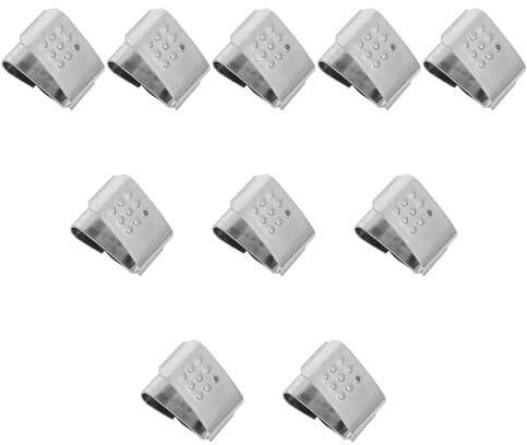 MOBUTOFU 10pcs Aa Battery Spring Terminal Replacement Connector Made of Spring Steel for Battery Charger and DIY Electronics Repair