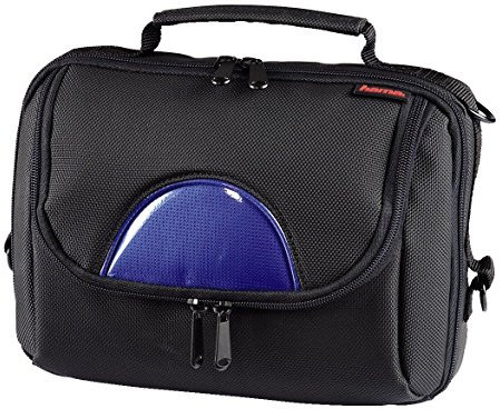 Hama 17335 Housse de transport pour DVD portable de 2 compartiments 24cmX17cmX5 - noir