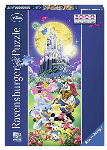 Ravensburger 15056 - Disney Castle, 1000 Teile Panorama Puzzle