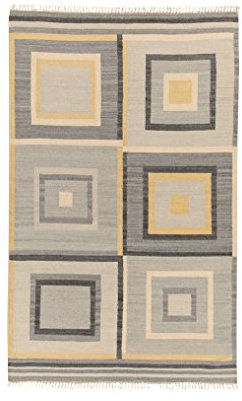 Kilim Carpets by Jalal Teppich In Kilim Square grau size is not in selection DE