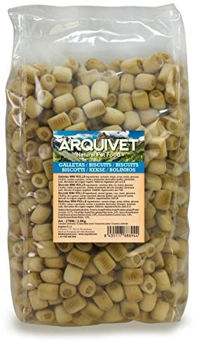 Arquivet, Biscuits, Biscuits pour Chiens, Mini Rouleaux, 200 g