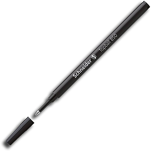 Schneider Schreibgeräte Tintenrollermine Topball 850, Euro-Format, 0,5mm (1 Mine, schwarz)