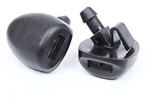BAAQII 2 Stück/Set Düse Jet 6438Z1 für Frontscheibenwischer für Peugeot 407 206