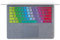 SurfaceBook 2 Keyboard Stickers individual keys Decal Colorful Protector Cover Microsoft Laptop Surface Pro Tablet Skin (surface laptop)