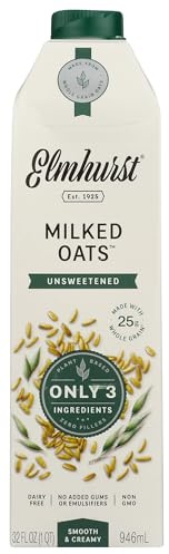 Elmhurst, Milk Oat Unsweetened, 32 Fl Oz