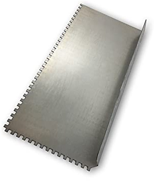 Stone Coat Countertops 1/8 Inch Square Notch Trowel for Epoxy, Masonry, Tile, Wood, and Lightweight Hand Trowel, Perfect as a Brush, Reusable and Easy to Clean for Epoxy Projects and Home Improvement