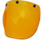 FK VISORS Visiera Vintage Bubble a 3 Bottoni, Arancio