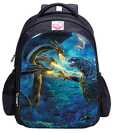 MATMO Monster Dragon Rucksack, Schüler-Rucksäcke für Jungen, Schultasche, Kinder-Büchertasche (Monsterdrachen-Rucksack 13), Rucksack 13, One_Size, Cartoon
