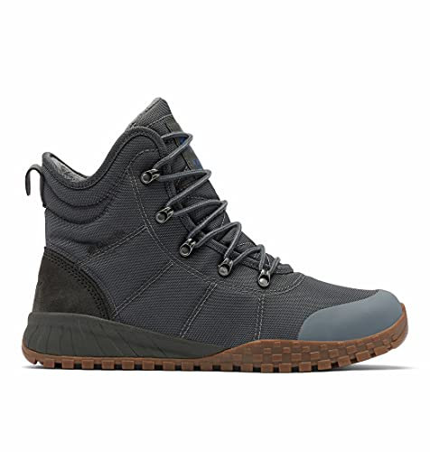 Columbia Fairbanks WP Omni-Heat wasserdichte Schneestiefel für Herren, Grau (Graphite x Dark Moss), 41 EU