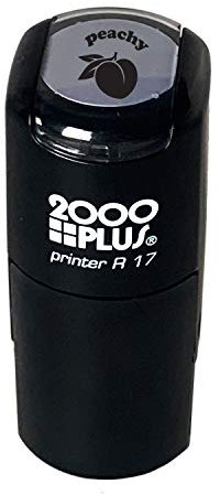 Peachy Stamp / 2000 Plus selbstfärbender Lehrerstempel, schwarzer Abdruckplaner und Arbeitsblatt-Stempel