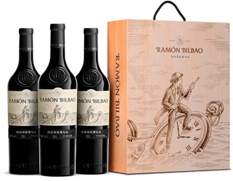Ramón Bilbao Reserva - Tempranillo Vino tinto - D.O. Rioja - Pack 3 botellas de 750 ml