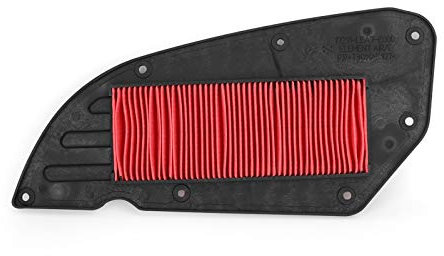 VIPIH Filtro dell'aria ， Sostituzione del filtro dell'aria lavabile 11013-Y003 Adatto per Kawasaki SC300 J300 J300SE 2014-2018 per KYMCO Downtown 300/300i