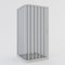 Box doccia a soffietto in PVC 80x100 cm H 185 mod. Aster con apertura laterale