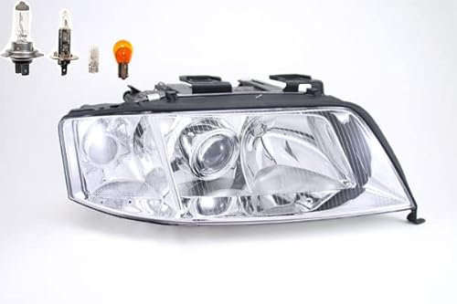 Johns, Scheinwerfer passend für Audi A6 4B 10/99-07/01 rechts + Leuchtmittel