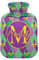 Individuelle Wärmflasche mit Bezug, personalisierte Wärmflaschen zur Schmerzlinderung, individuelle Warmwassertasche, Wärmepack für Krämpfe, 1 l