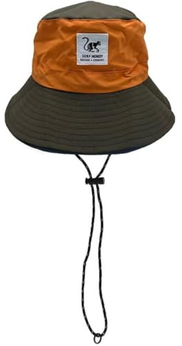 Surf Monkey Boonie Wasserdichter Hut für Damen und Herren, Einheitsgröße, faltbar, Erde, One size