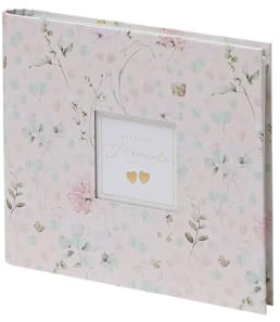 Rössler - Gästebuch & Fotobuch Forever, 60 Seiten | Fotoalbum zum Selbstgestalten 23 x 22 cm mit 60 offwhite Seiten für Erinnerungen, Glückwünsche und Bilder