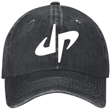 Dongbiise gxxextogmgv jyrzdnwm ydmcbwihe Baseballkappe aus gewaschenem Denim für Herren verstellbar Unisex