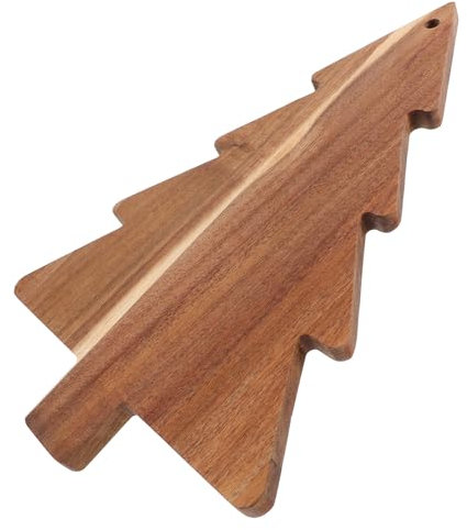 Veemoon Tagliere Forma Di Albero Di Natale Piastra Da Servizio Versatile Per Formaggi Dessert e Pane Decorazione Creativa Per Feste e Occasioni Speciali