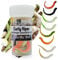 Zite Fishing Curly Viper Gummiköder Forelle 8 STK - Schlangenartiger Gummi Forellenköder 6,5cm – UL Angelköder Forelle Rotierend & Schlängelnd – Phthalatfrei & Handgefertigt (Schock Mix Knoblauch)