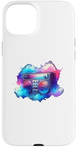 Hülle für iPhone 15 Plus Boombox Old School 80s Music Hip Hop