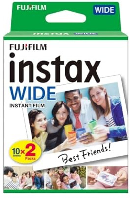 Fujifilm Instax Wide Film 20er 108X86 Mm Weiß