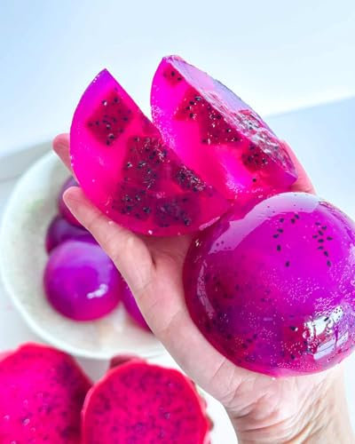 Red White Purple 3 Colours Pitaya/Dragon Fruit Mature Tree Cuttings, 5-8CM, Well Rooted, Easy Grow Quick Fruit