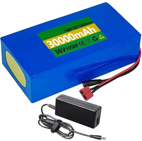 Batterie De Vélo Électrique 36V, pour Vélo/Scooter Électrique 250W 500W 750W E-Bike Batteries, Lithium-ION Batterie(T,36V 7AH)