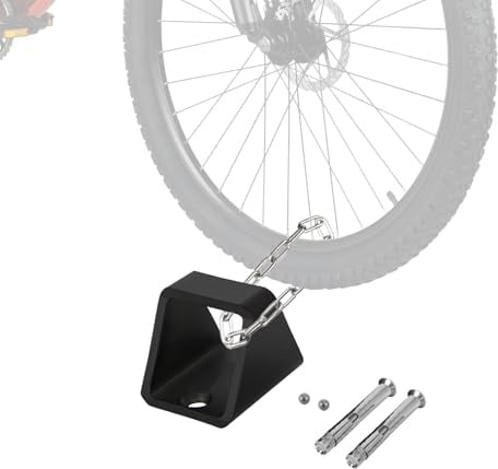 Bodenanker für Motorrad, Fahrrad, Wandanker, universell für Motorrad, Fahrrad, einteilige Formung, Diebstahlschutz